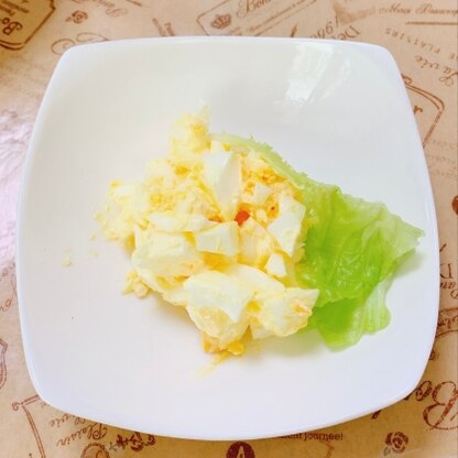 cachecacheちゃん♪卵サラダ大好きです！卯の花入り美味しくできました♡いつもありがとうございます ୧⃛(> ◡< ͈ ) ୨⃛‎.⋆♡